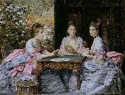 Sir John Everett Millais Hearts are Trumps china oil painting artist